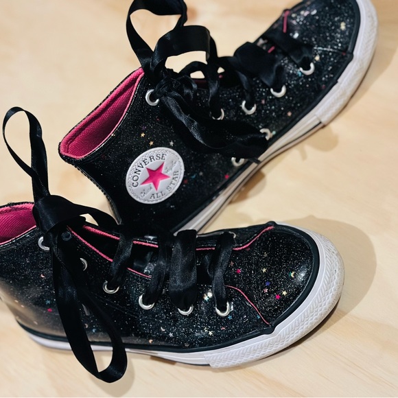 Converse Black glitter size 1.5 - Picture 2 of 3